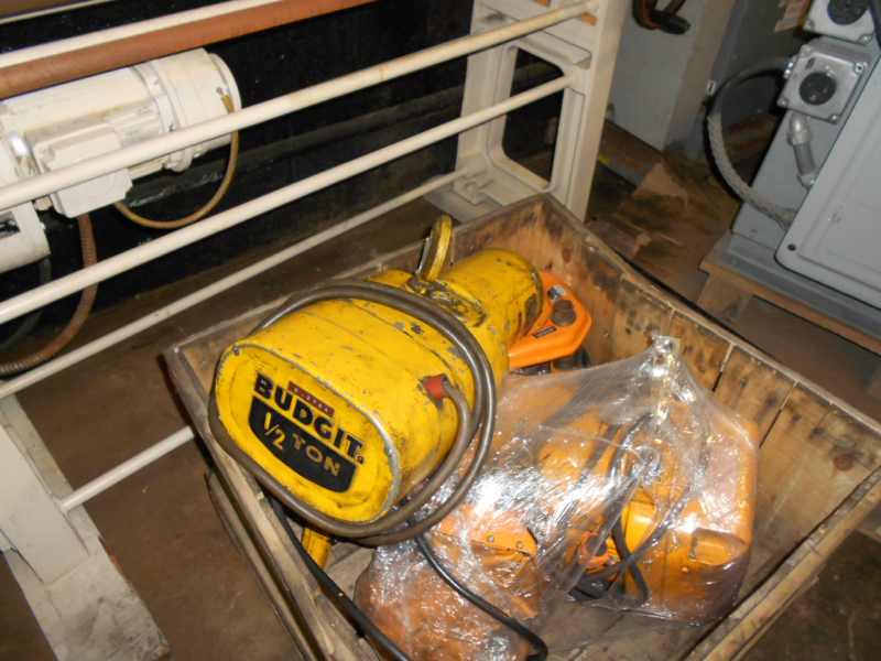 Pre Owned Budgit 1/2 Ton Hoist
